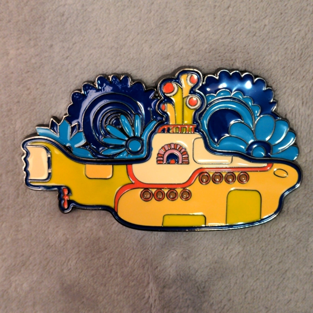 The Beatles Yellow Submarine Belt Buckle 2009